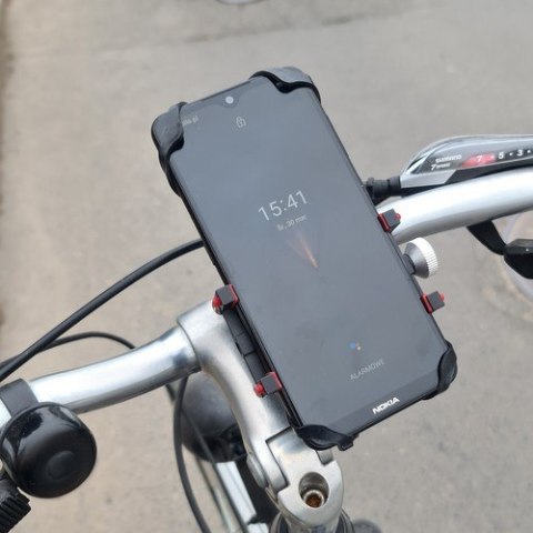 Uchwyt rowerowy na telefon z gumką U24907 Uchwyt rowerowy na telefon z gumką U24907