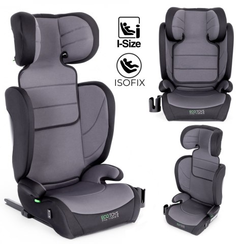 Fotelik samochodowy ISOFIX dla dzieci od 100 cm miejsce na napoje ECOTOYS Fotelik samochodowy ISOFIX dla dzieci od 100 cm miejsce na napoje ECOTOYS