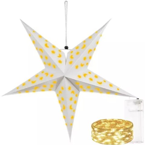 Gwiazda LED 3D- 60cm Ruhhy 20076 Gwiazda LED 3D- 60cm Ruhhy 20076