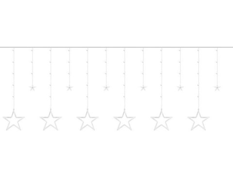 Kurtyna świetlna 138LED - zimny biały 31V KŚ11318 Kurtyna świetlna 138LED - zimny biały 31V KŚ11318