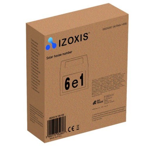 Solarny numer domu Izoxis 24357 Solarny numer domu Izoxis 24357