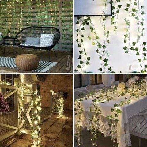 Sztuczny bluszcz + LED Gardlov 24538 Sztuczny bluszcz + LED Gardlov 24538