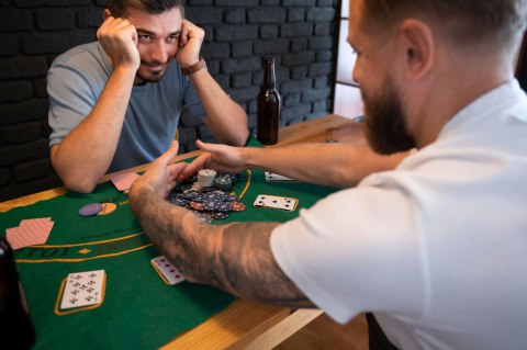 Zestaw do pokera blackjacka 300 żetonów 2 talie kart kości mata do gry zamykana walizka Zestaw do pokera blackjacka 300 żetonów 2 talie kart kości mata do gry zamykana walizka