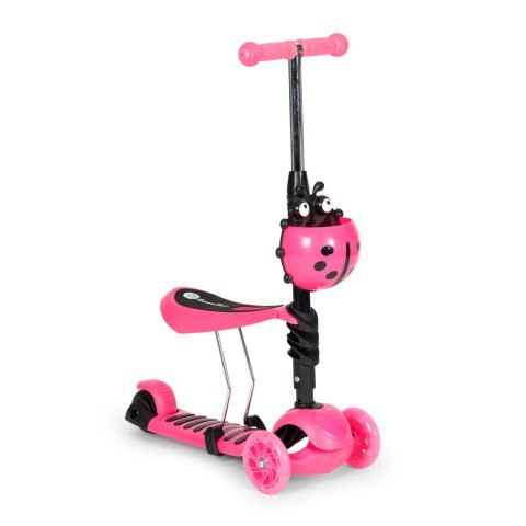 Hulajnoga trójkołowa balansowa led 5w1 biedronka ECOTOYS Hulajnoga trójkołowa balansowa led 5w1 biedronka ECOTOYS