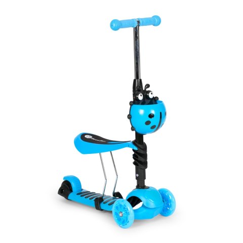 Hulajnoga trójkołowa balansowa led 5w1 biedronka ECOTOYS Hulajnoga trójkołowa balansowa led 5w1 biedronka ECOTOYS