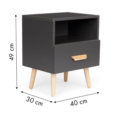 Szafka nocna szuflada stolik nocny ModernHome Szafka nocna szuflada stolik nocny ModernHome