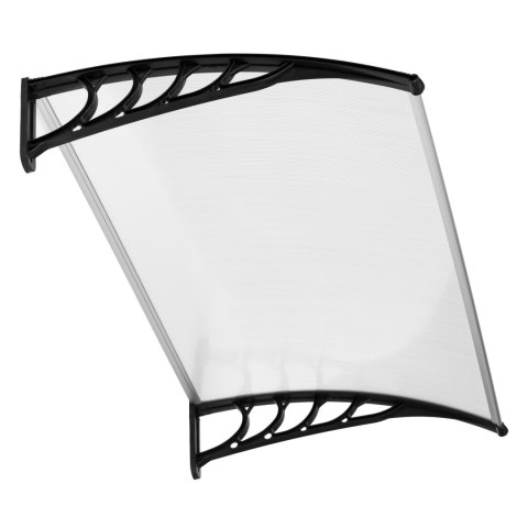 Daszek nad drzwi 150x100 cm zadaszenie osłona poliwęglan ModernHome Daszek nad drzwi 150x100 cm zadaszenie osłona poliwęglan ModernHome