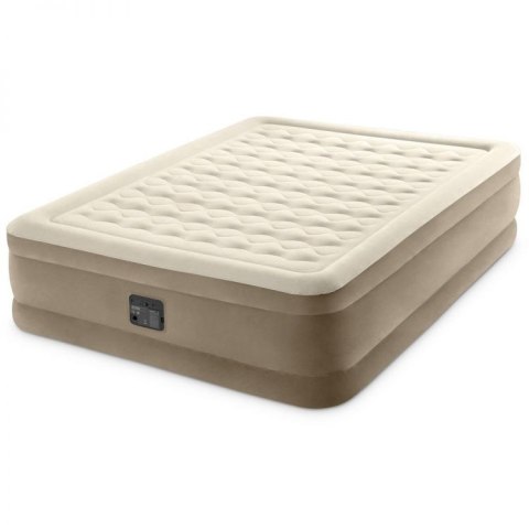 Materac dmuchany dwuosobowy 203x152 cm z wbudowaną pomką INTEX 64428 Materac dmuchany dwuosobowy 203x152 cm z wbudowaną pomką INTEX 64428