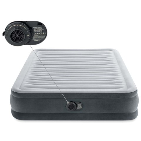 Materac łóżko do spania dwuosobowy z pompką automatyczną - 191x137 cm INTEX 67768 Materac łóżko do spania dwuosobowy z pompką automatyczną - 191x137 cm INTEX 67768