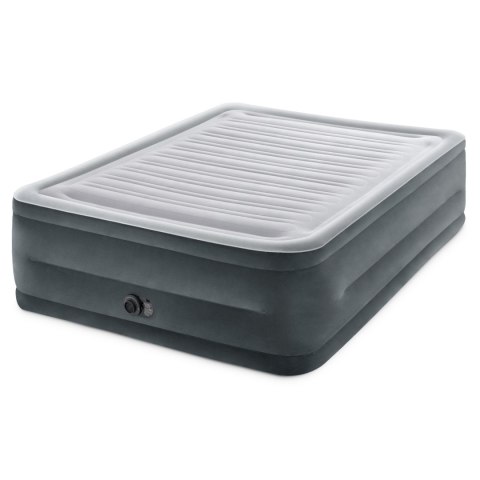 Materac łóżko do spania dwuosobowy z pompką automatyczną - 203x152 cm INTEX 64418 Materac łóżko do spania dwuosobowy z pompką automatyczną - 203x152 cm INTEX 64418