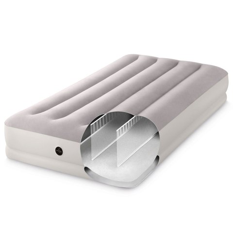 Materac pompowany do spania 191x99x30 cm jednosobowy z pompką USB INTEX 64177 Materac pompowany do spania 191x99x30 cm jednosobowy z pompką USB INTEX 64177