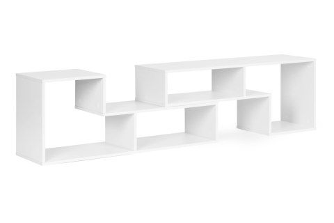 Nowoczesny regał modułowy geometryczny szafka na książki 4 półki ModernHome Nowoczesny regał modułowy geometryczny szafka na książki 4 półki ModernHome