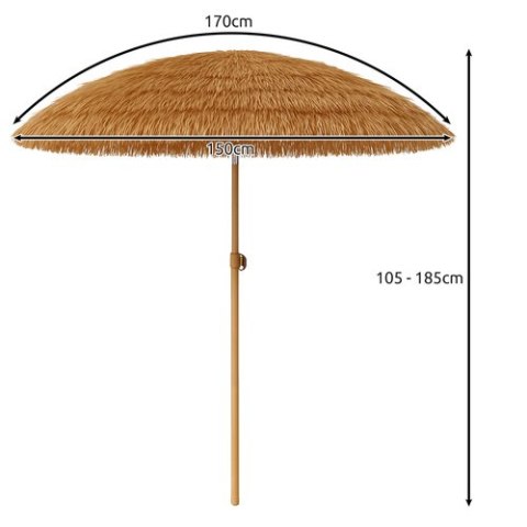 Parasol ogrodowy - hawajski Gardlov 25326 Parasol ogrodowy - hawajski Gardlov 25326