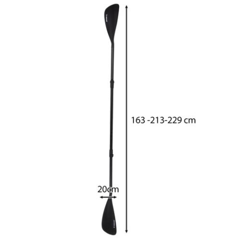 Wiosło regulowane 4-częściowe 229cm 2w1 Trizand Wiosło regulowane 4-częściowe 229cm 2w1 Trizand