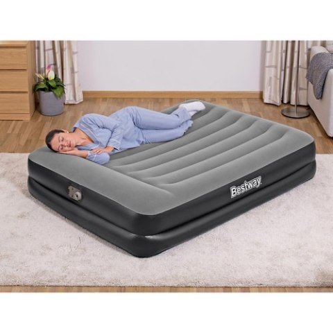 Materac z pompką 203x152x46cm BESTWAY 67403 Materac z pompką 203x152x46cm BESTWAY 67403