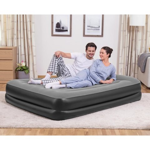 Materac z pompką 203x152x46cm BESTWAY 67403 Materac z pompką 203x152x46cm BESTWAY 67403