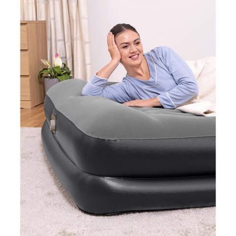Materac z pompką 203x152x46cm BESTWAY 67403 Materac z pompką 203x152x46cm BESTWAY 67403