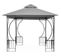 Namiot pawilon ogrodowy 2w1 3x3 m moskitiera i pełne ściankiMultiGarden