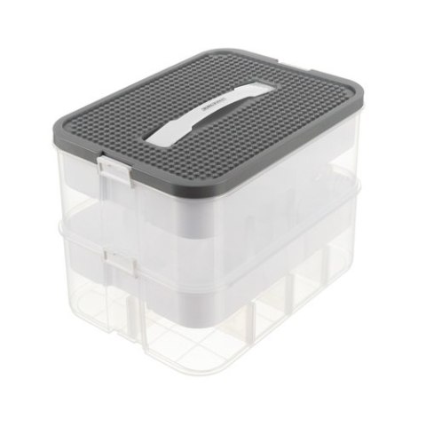 Pudełko na klocki- 2 poziomy Kruzzel 25756 Pudełko na klocki- 2 poziomy Kruzzel 25756