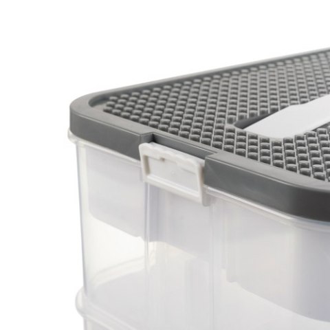 Pudełko na klocki- 2 poziomy Kruzzel 25756 Pudełko na klocki- 2 poziomy Kruzzel 25756