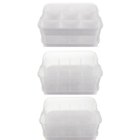Pudełko na klocki- 3 poziomy Kruzzel 25757 Pudełko na klocki- 3 poziomy Kruzzel 25757